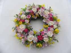 svěžest ... jarní věneček